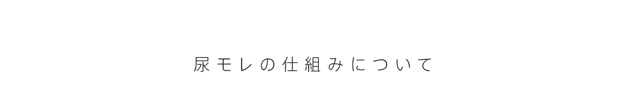 尿モレの仕組みについて