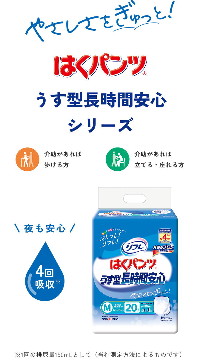はくパンツ 長時間安心