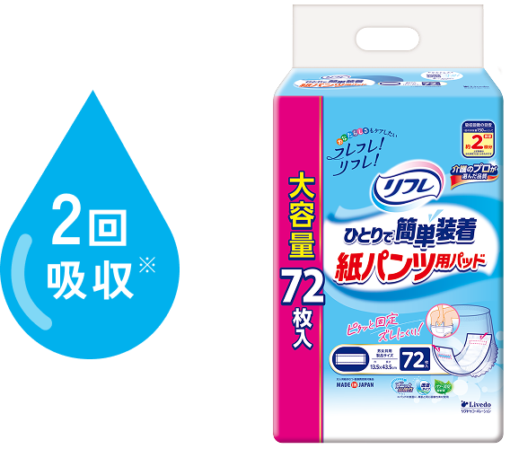 はく紙パンツ リフレ はくパンツ シリーズ公式サイト｜大人用紙おむつ