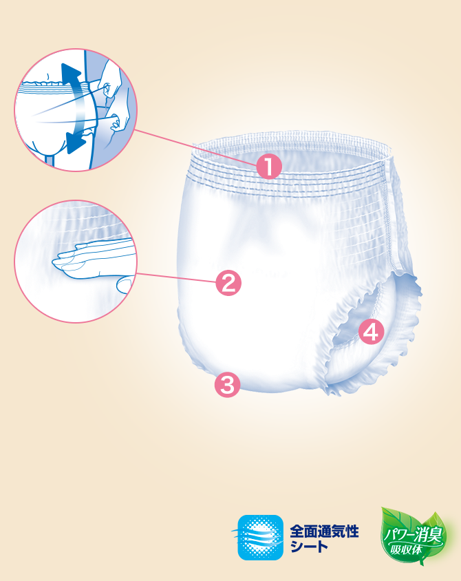 はくパンツレギュラー | リフレ [AOKOWN] リ感 デザイン 夏用 薄手 キュロットパンツ 小さいサイズ ボル プリント 通気性 良 軽量 ストレッチ 素材 お